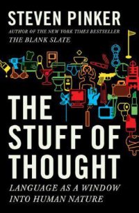 cover of the book The stuff of thought: language as a window into human nature  