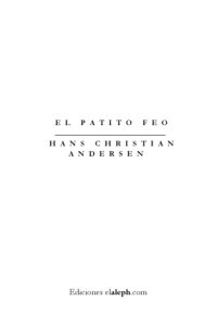 cover of the book El patito feo  