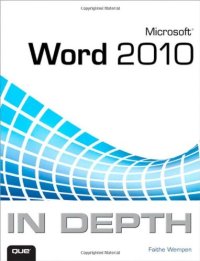 cover of the book Microsoft Word 2010 in Depth  