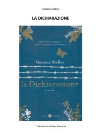 cover of the book La dichiarazione  