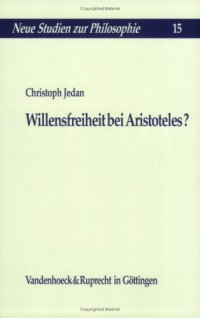 cover of the book Willensfreiheit bei Aristoteles?  