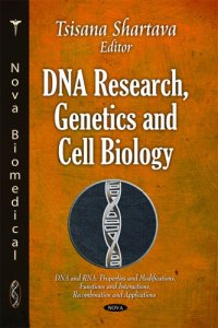 cover of the book DNA Research, Genetics and Cell Biology  