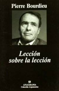 cover of the book Lección sobre la lección  