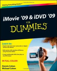 cover of the book iMovie '09 & iDVD '09 For Dummies  