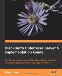 cover of the book BlackBerry Enterprise Server 5 Implementation Guide  