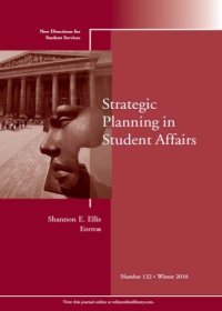 cover of the book Strategic Planning in Student Affairs: New Directions for Student Services volume Winter 2010 issue 132