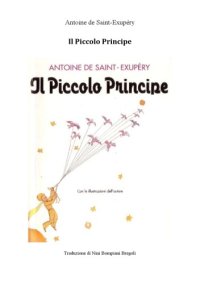 cover of the book Il Piccolo Principe  