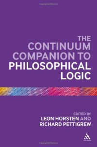 cover of the book The Continuum Companion to Philosophical Logic