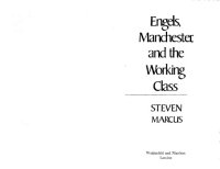 cover of the book Engels, Manchester, and the Working Class