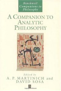 cover of the book A Companion to Analytic Philosophy