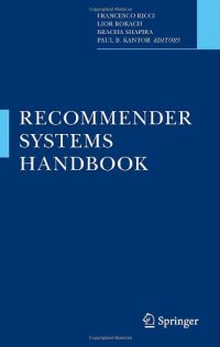 cover of the book Recommender Systems Handbook  