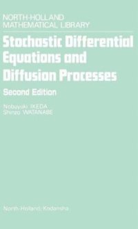 cover of the book Stochastic Differential Equations and Diffusion Processes, Second Edition