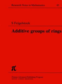 cover of the book Additive Groups of Rings  