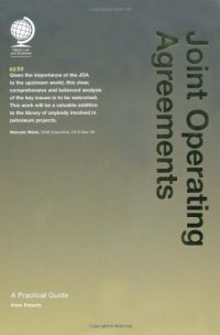 cover of the book Joint Operating Agreements: A Practical Guide  