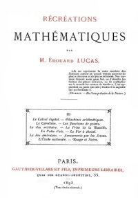 cover of the book Récréations mathématiques, volume 3