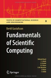 cover of the book Fundamentals of Scientific Computing 