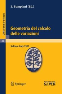 cover of the book Geometria del calcolo delle variazioni