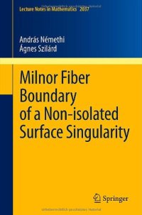 cover of the book Milnor fiber boundary of a non-isolated surface singularity