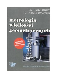 cover of the book Metrologia wielkości geometrycznych  