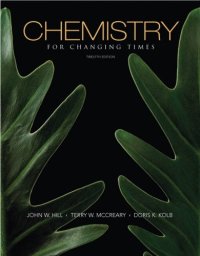 cover of the book Chemistry for Changing Times (12th Edition)  