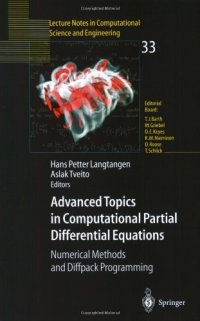 cover of the book Advanced Topics in Computational Partial Differential Equations: Numerical Methods and Diffpack Programming 