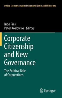 cover of the book Corporate Citizenship and New Governance: The Political Role of Corporations 