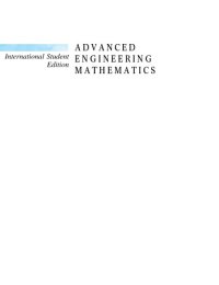 cover of the book Advanced Engineering Mathematics, International Student Edition    