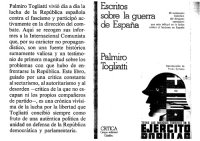 cover of the book Escritos sobre la guerra de España    