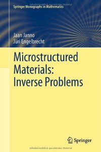 cover of the book Microstructured Materials: Inverse Problems