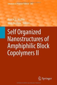 cover of the book Self Organized Nanostructures of Amphiphilic Block Copolymers II