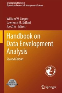 cover of the book Handbook on Data Envelopment Analysis 