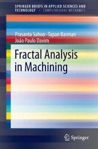 cover of the book Fractal Analysis in Machining 