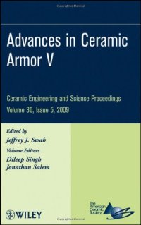 cover of the book Advances in Ceramic Armor V (Ceramic Engineering and Science Proceedings)    