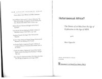 cover of the book Heterosexual Africa?: The History of an Idea from the Age of Exploration to the Age of AIDS    