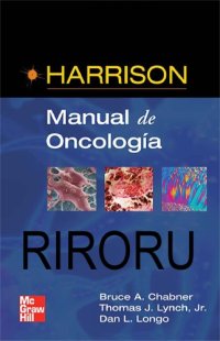 cover of the book Harrison: manual de oncología    