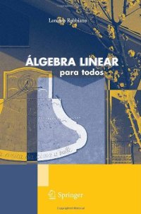 cover of the book Álgebra Linear: Para todos    