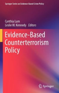 cover of the book Evidence-Based Counterterrorism Policy 