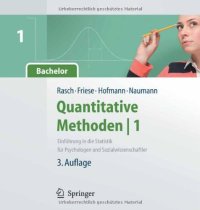 cover of the book Quantitative Methoden: Einführung in die Statistik für Psychologen und Sozialwissenschaftler