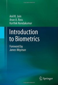 cover of the book Introduction to Biometrics    