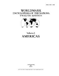 cover of the book Worldmark Encyclopedia of the Nations. Americas