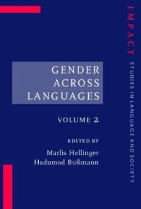 cover of the book Gender Across Languages: The Linguistic Representation of Women and Men