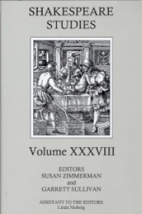 cover of the book Shakespeare Studies Vol. 38