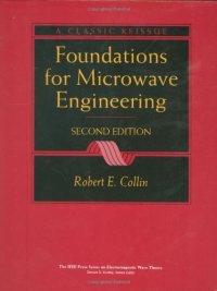 cover of the book Foundations for Microwave Engineering