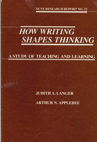 cover of the book How Writing Shapes Thinking: A Study of Teaching and Learning