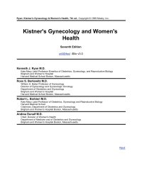 cover of the book Ryan: Kistner's Gynecology & Women's Health