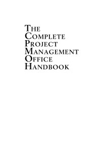 cover of the book The complete project management office handbook