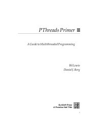 cover of the book Threads primer - a guide to multithreading programming