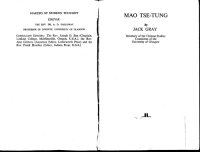 cover of the book Mao Tse-tung