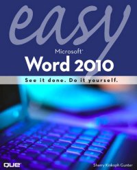 cover of the book Word Easy Microsoft Word 2010