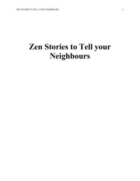 cover of the book Zen Stories